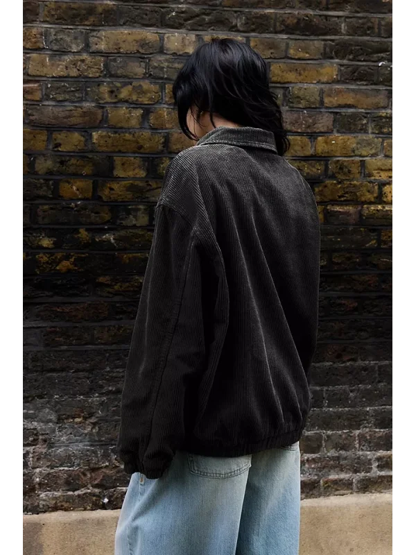 Unisex Kadife BDG Bomber Ceket