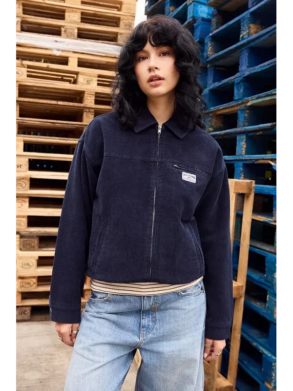 Unisex Kadife BDG Bomber Ceket