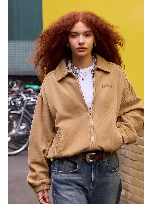 Unisex Kadife BDG Bomber Ceket