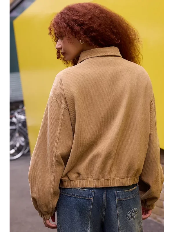 Unisex Kadife BDG Bomber Ceket