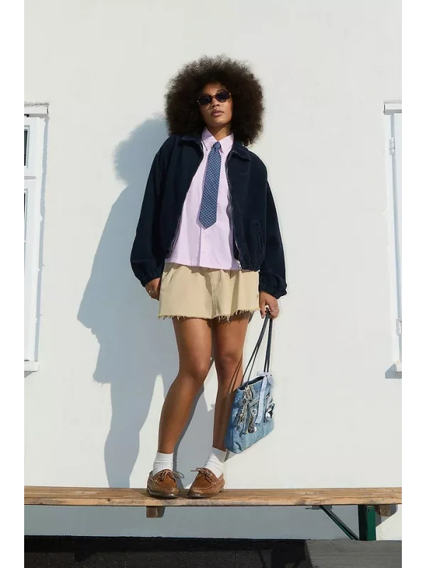 Unisex Kadife BDG Bomber Ceket