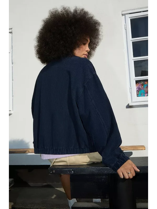 Unisex Kadife BDG Bomber Ceket