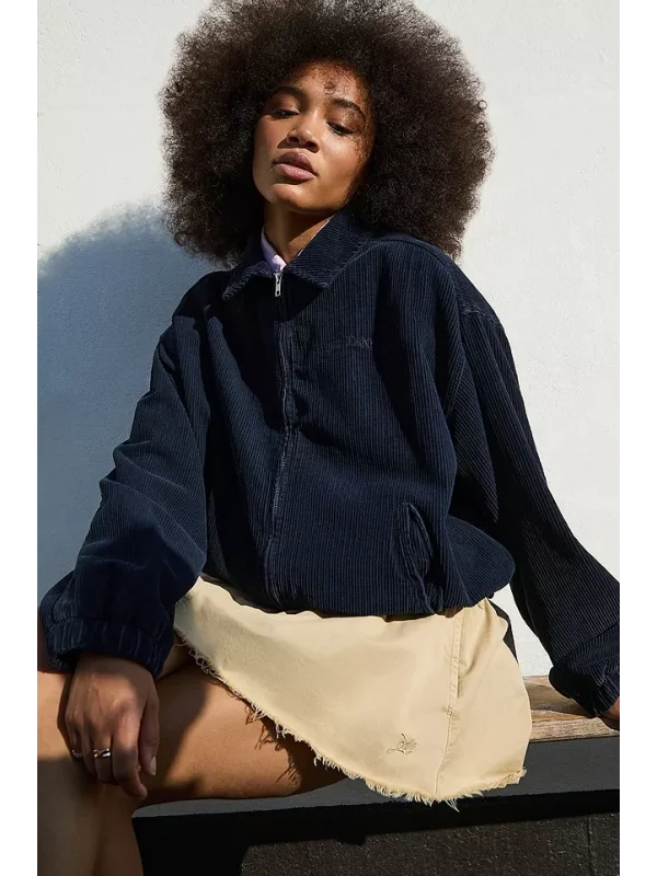 Unisex Kadife BDG Bomber Ceket