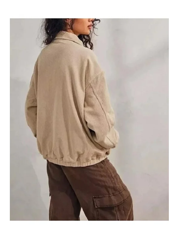 Unisex Kadife BDG Bomber Ceket