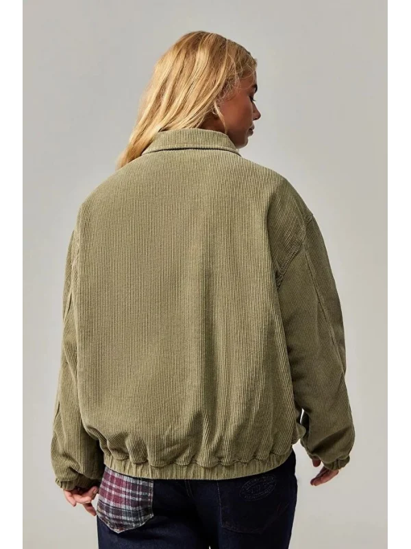 Unisex Kadife BDG Bomber Ceket