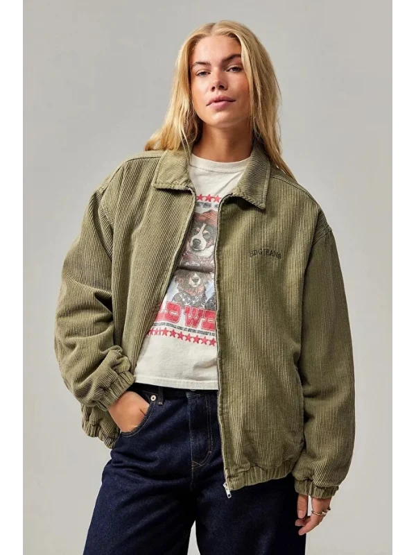 Unisex Kadife BDG Bomber Ceket