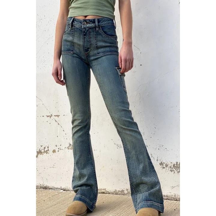 Subdued Flare Yıkamalı Jean