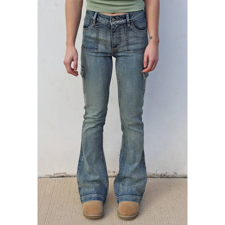 Subdued Flare Yıkamalı Jean