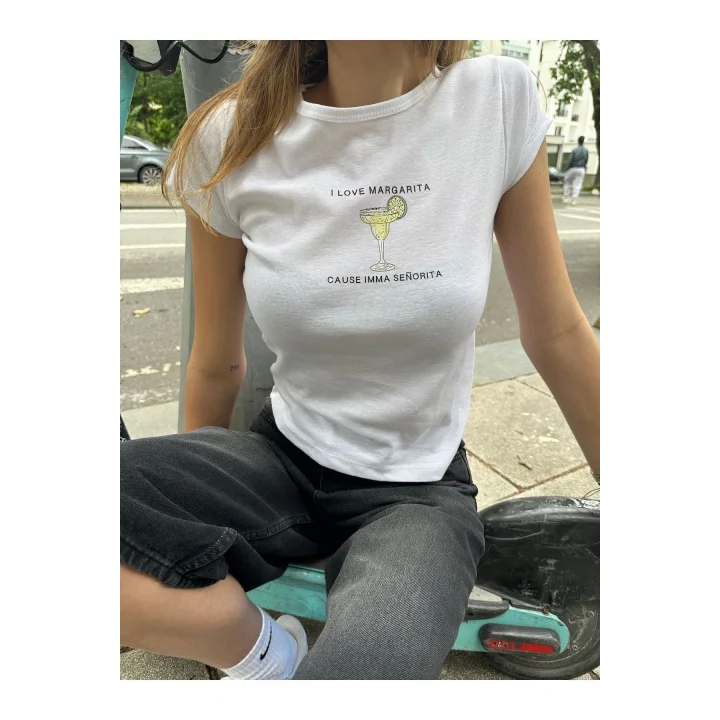 y2k I love Margarita T-shirt
