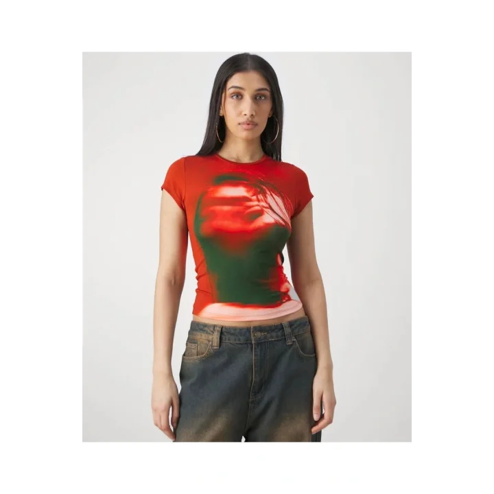 JL Baskılı T-Shirt