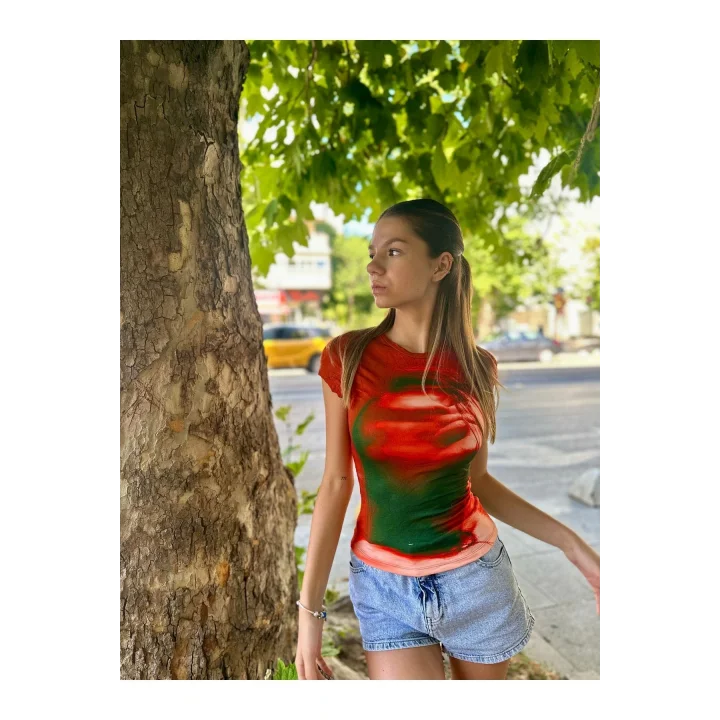 JL Baskılı T-Shirt