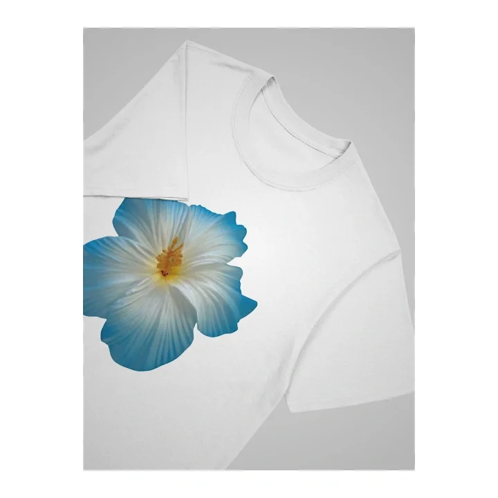 y2k Mavi Çiçek T-Shirt