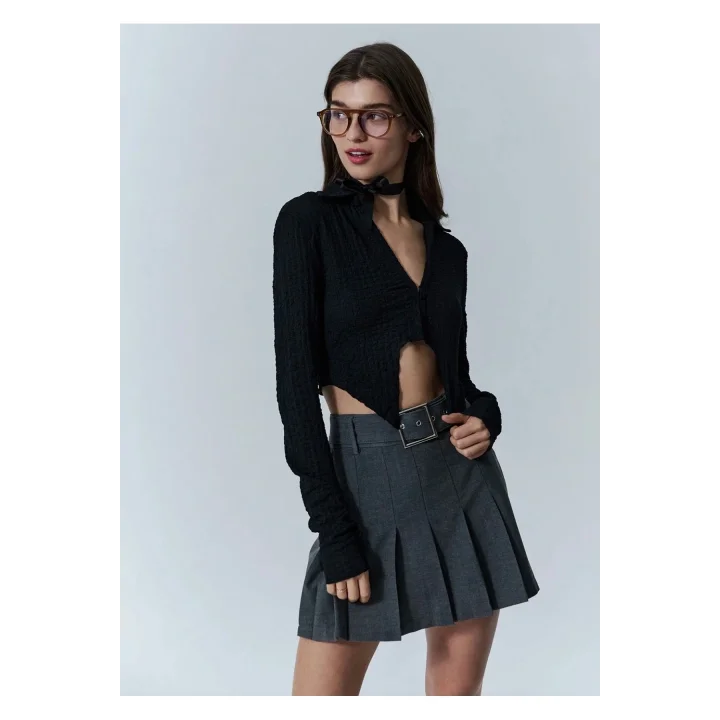 VibeGaia Uzun Kol Korse Crop