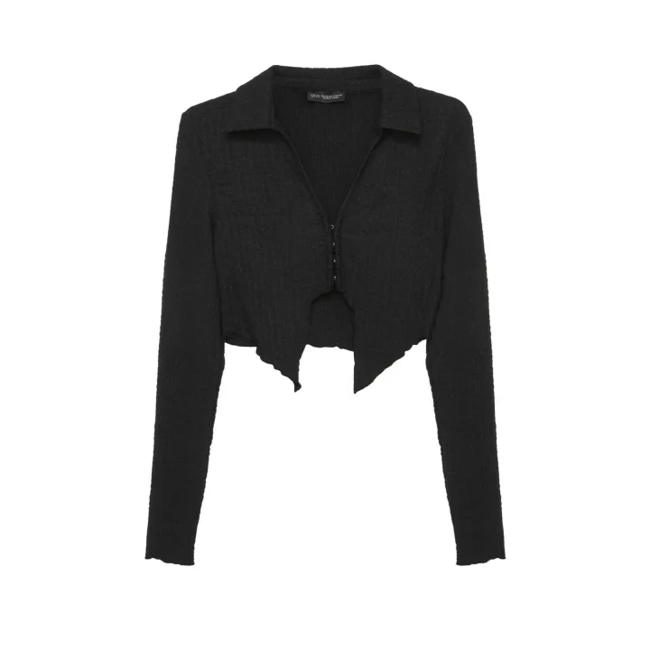 VibeGaia Uzun Kol Korse Crop