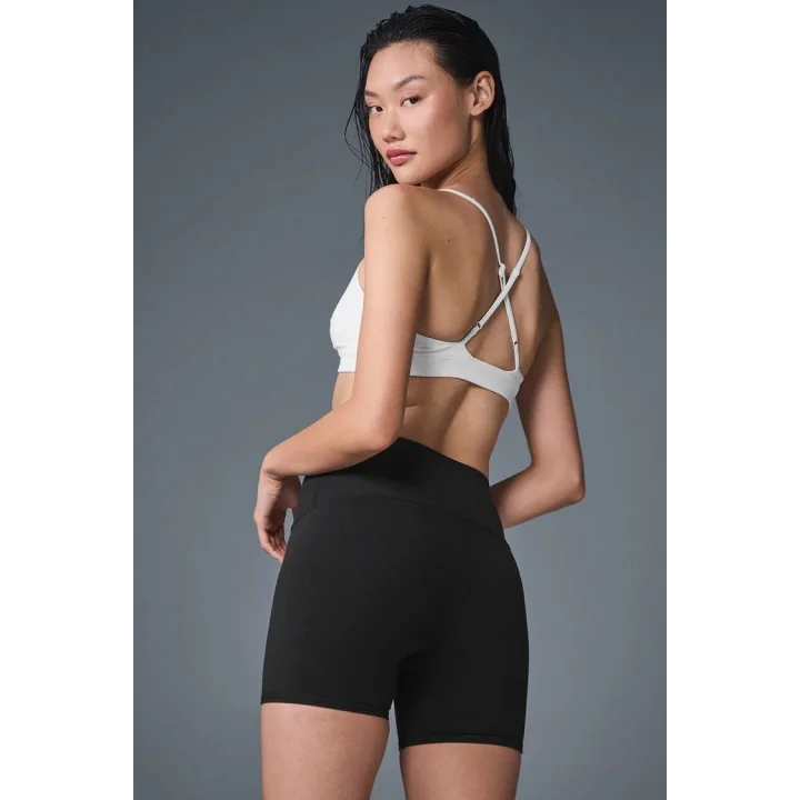 Dikişsiz Fit Sporcu Sütyeni Destekli Crop Spor Üst