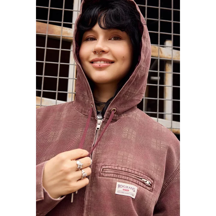 Bordo Bomber Unisex Ceket Oversize Mevsimlik Kaban