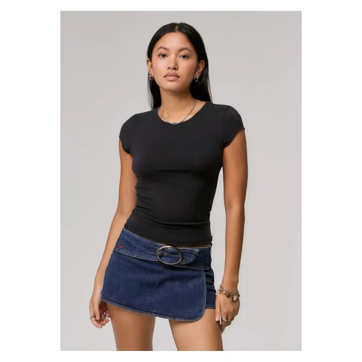 Denim Şort Etek
