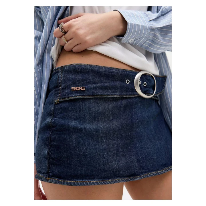 Denim Şort Etek