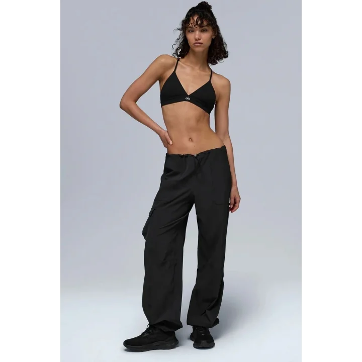Dikişsiz Fit Sporcu Sütyeni Destekli Crop Spor Üst