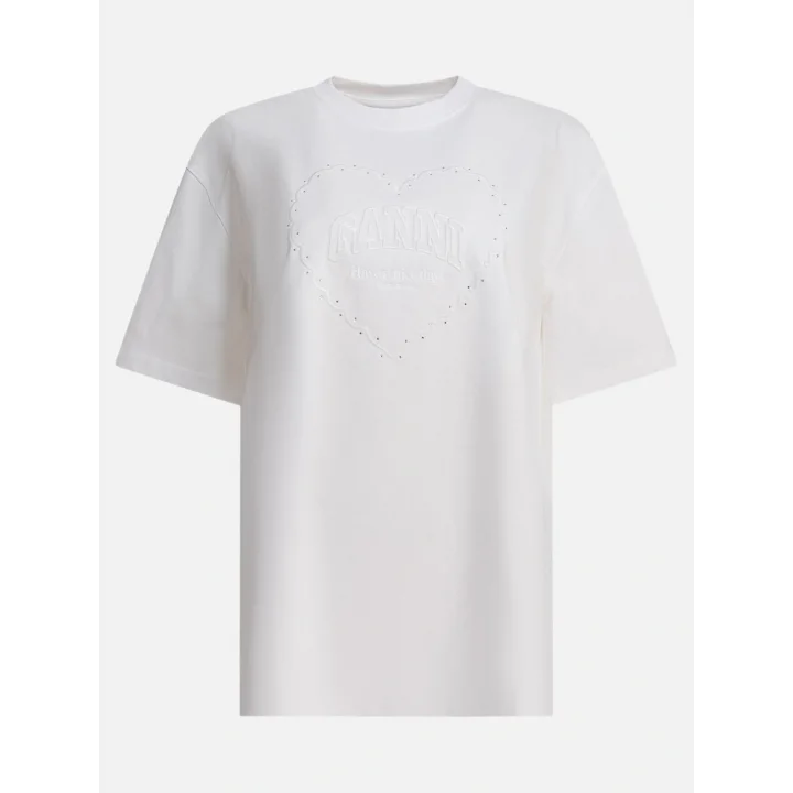 GANNİ Taş Detay T-Shirt