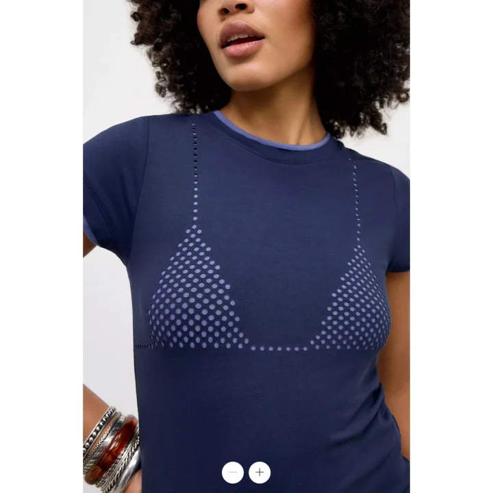JL Lacivert Bikini Tshirt