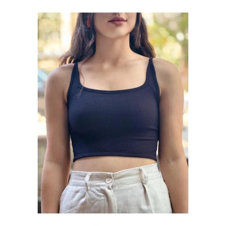 Kadın Seamless Spor Sütyeni Pause Bralette Siyah