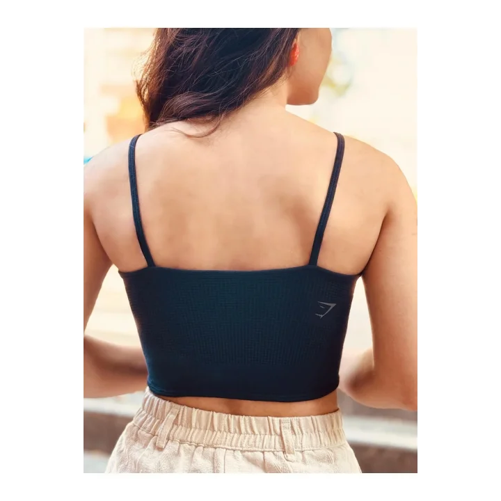 Kadın Seamless Spor Sütyeni Pause Bralette Siyah