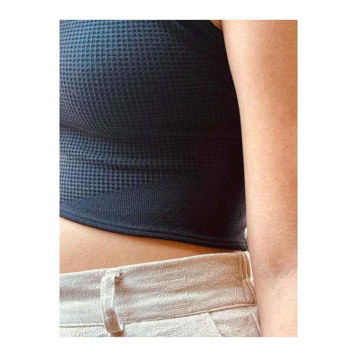 Kadın Seamless Spor Sütyeni Pause Bralette Siyah