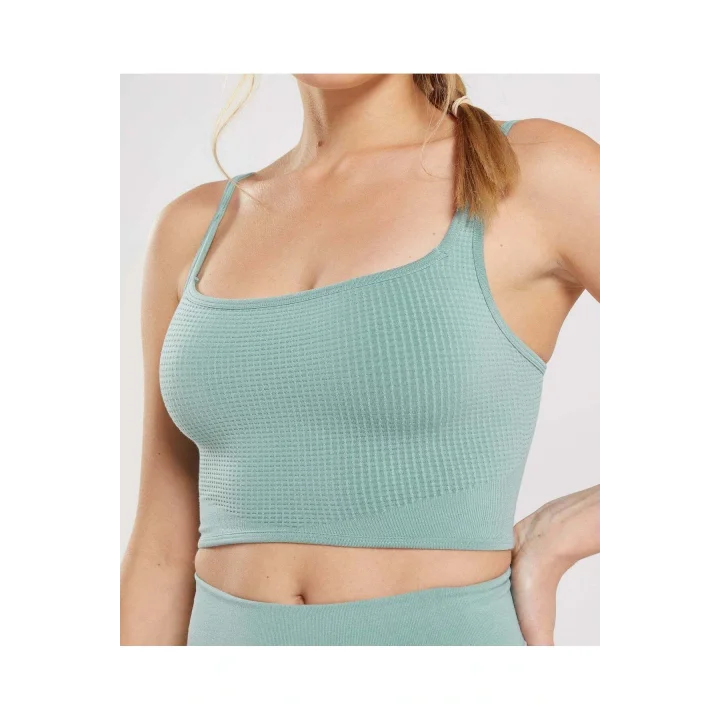 Kadın Turkuaz Seamless Spor Sütyeni Pause Bralette Maya Blue