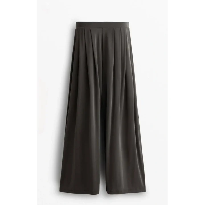Pileli Bol Paça Pantolon ORJ