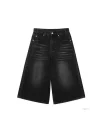 y2k Yıkamalı Baggy Short