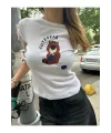 y2k Cute Bear T-shirt