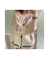 Özgestore Bej Taylor Swift - Cardigan Oversize Hırka