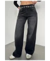 Yıkamalı Süper Baggy Ekstra Geniş Paça Jean