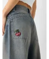 Yıkamalı Süper Baggy Ekstra Geniş Paça Jean