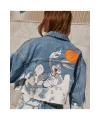 Bugs Bunny Detay Denim Crop Ceket
