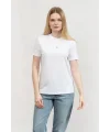 Kadın Marka Muadili Kadın Minimal Beyaz Regular Fit T-Shirt