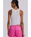 JL Esintili Pembe Düşük Bel Bol Paça Jogger Eşofman Altı Kadın