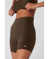 Kadın Yüksek Bel Toparlayıcı Spor Biker Şort 5 Diz Üstü Kesim