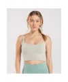 Kadın Seamless Spor Sütyeni Pause Bralette Çakıl Grisi