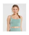 Kadın Turkuaz Seamless Spor Sütyeni Pause Bralette Maya Blue