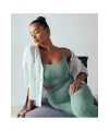 Kadın Turkuaz Seamless Spor Sütyeni Pause Bralette Maya Blue