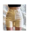 Krem Rengi Şort