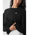 Oversize Bisiklet Yaka Sweatshirt