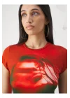 JL Baskılı T-Shirt