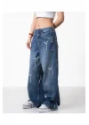 Kurdele Detay Baggy Jean