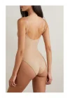 Bej SKMS Toparlayıcı Bodysuit Korse