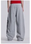 Gri Yıldız Desenli JL Jogger Pantolon