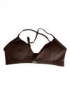 Dikişsiz Fit Sporcu Sütyeni Destekli Crop Spor Üst