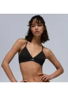 Dikişsiz Fit Sporcu Sütyeni Destekli Crop Spor Üst